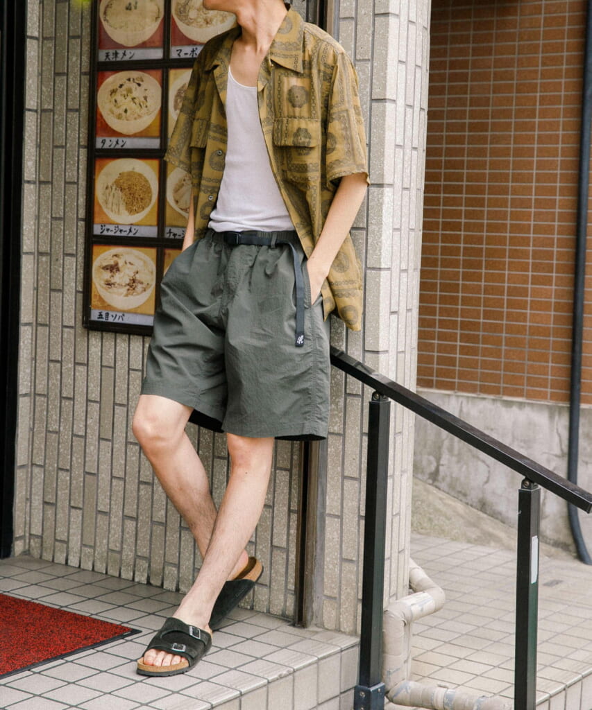 LOWERCASE×GRAMICCIのNYLON LOOSE SHORT