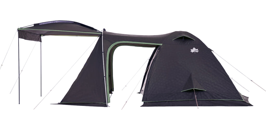 紫外線カット機能のあるテント