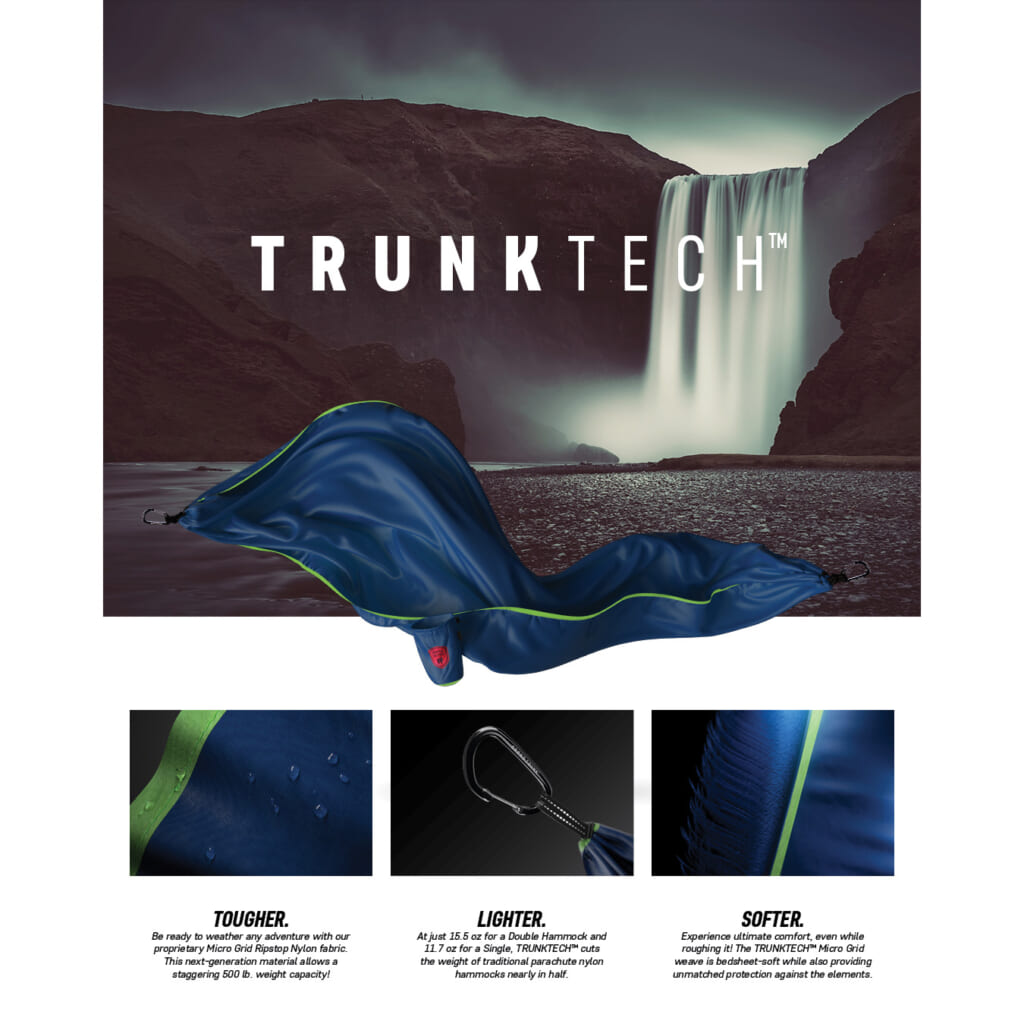 GRAND TRUNKのTRUNKTECH DOUBLE HAMMOCK