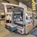 【画像】車中泊もソロ時代！ 「軽バン」ベースのどこへでもトリップできる「秘密基地」の中身とは 〜 画像1