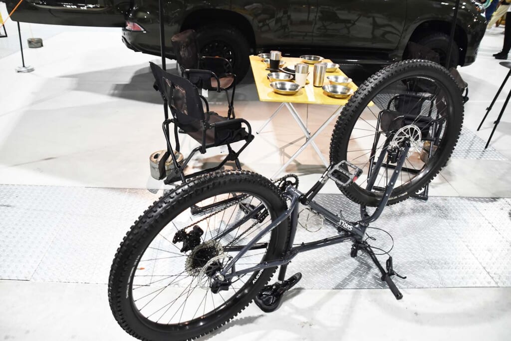 スポーツサイクルのメンテナンススペース