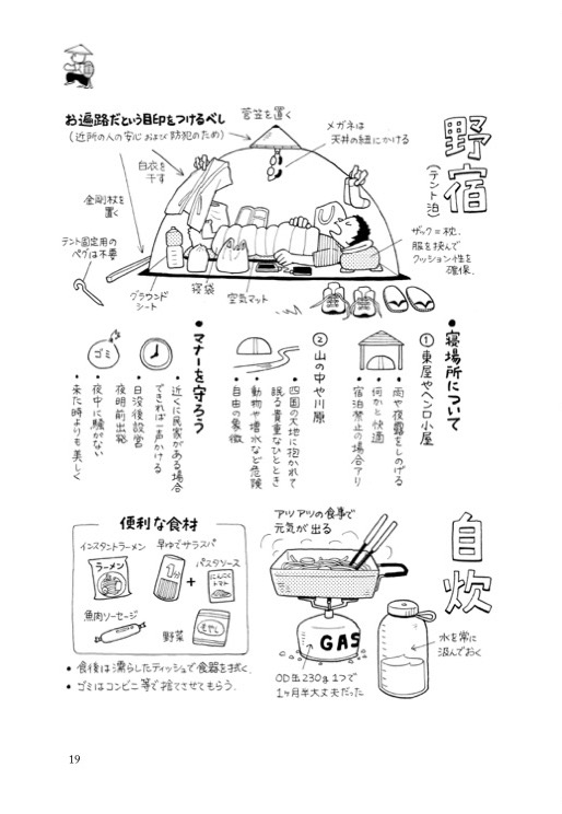 四国八十八ヶ所巡りの野宿情報