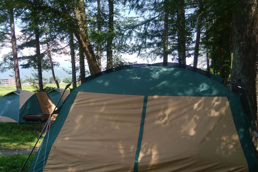コールマンのレンタル用テント