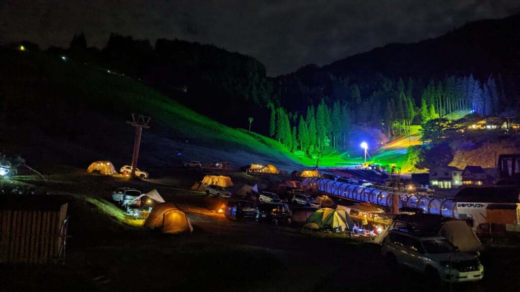 若杉高原おおやキャンプ場