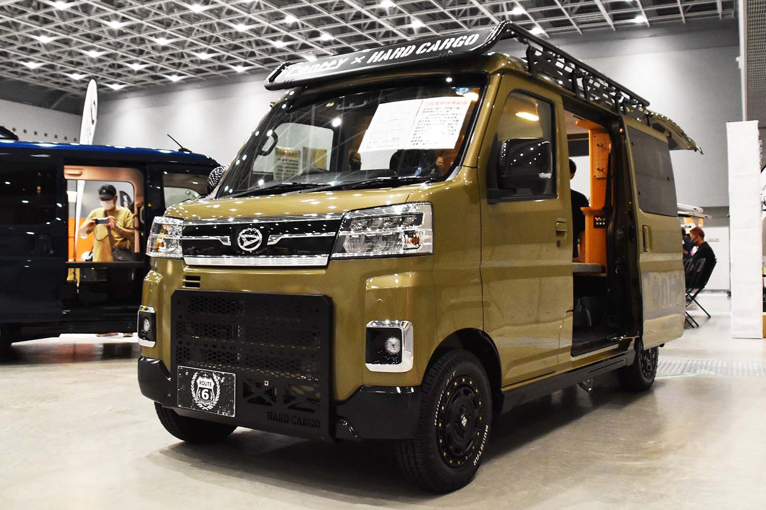 軽キャンピングカー 全塗装 内装断熱塗装済み