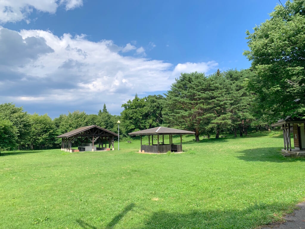 岩手県野田村の玉川野営場