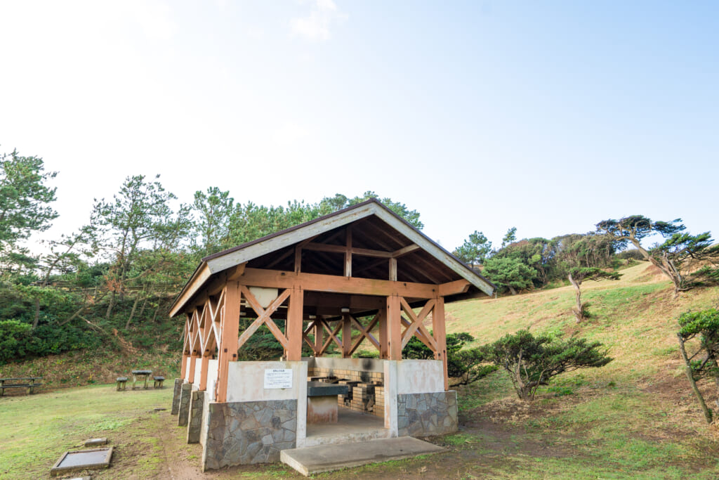 少弐公園キャンプ場の炊事場