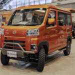 【画像】「ログハウスな軽トラ」に「キャンプ仕様の営業車」！　クセ強めなクルマが集結した「地方自動車ショー」の中身 〜 画像1