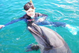 体験型施設 Dolphin Fantasy伊東でイルカと泳ぐ姫乃たま