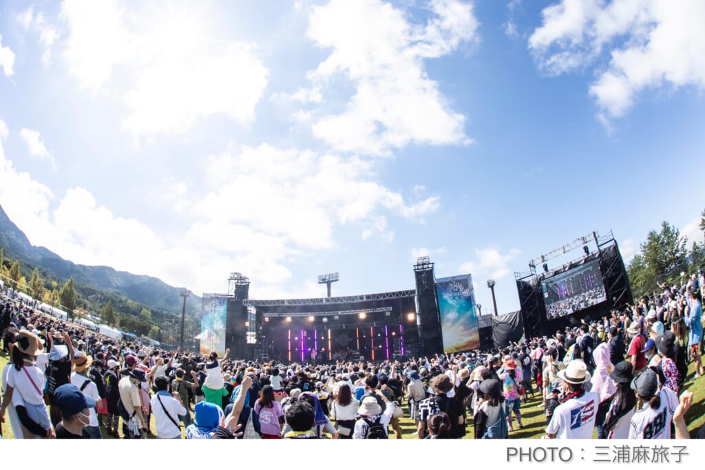 中津川 THE SOLAR BUDOKAN 2023のステージ