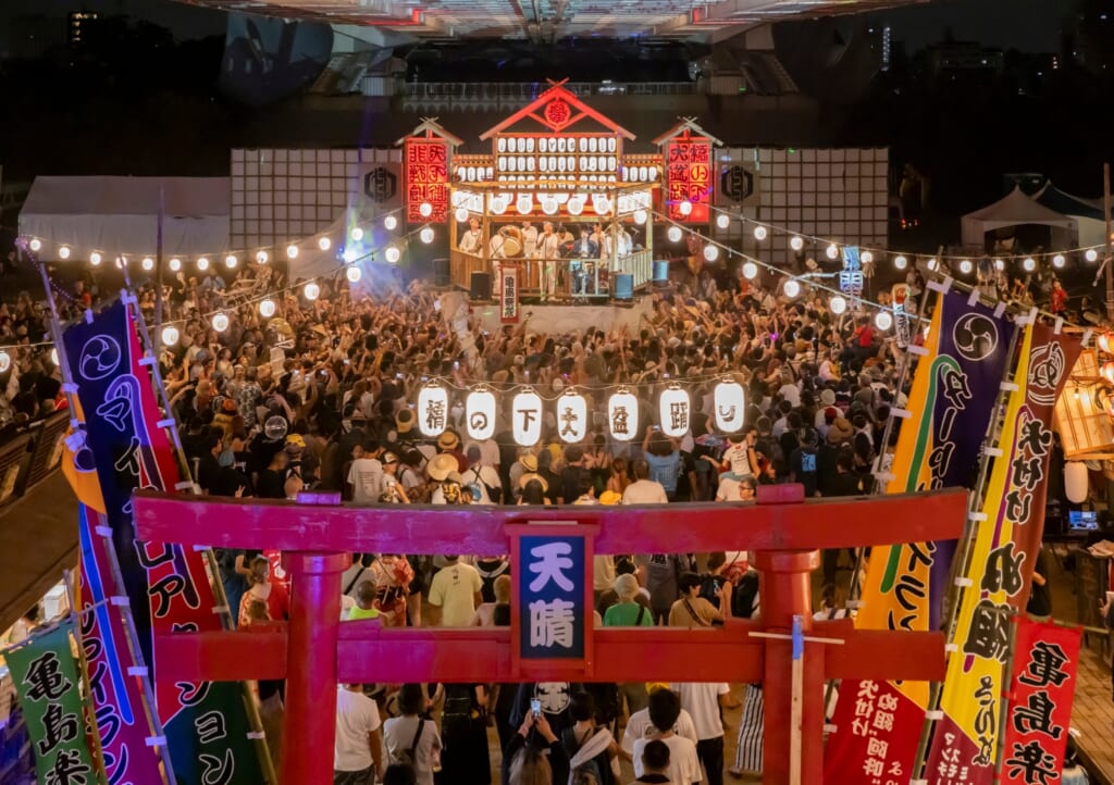 遊睦民祭 in 蔵王