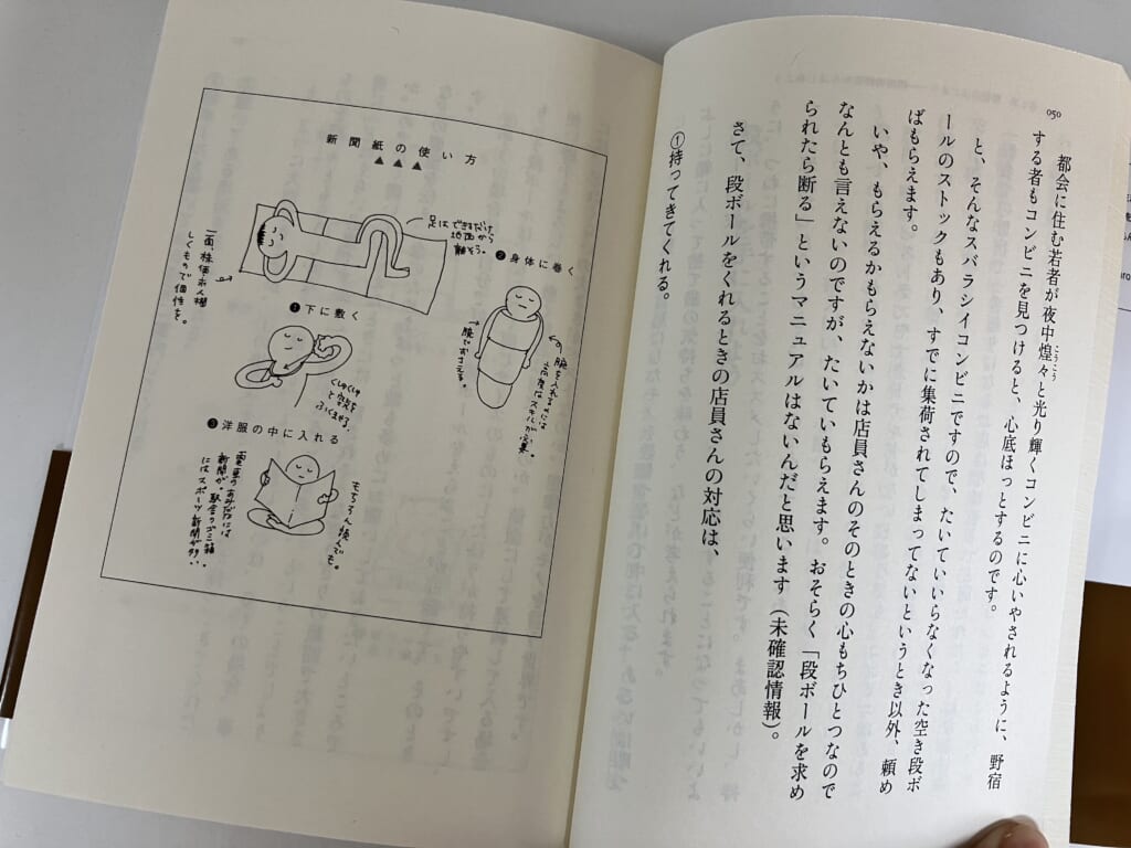 「野宿入門」段ボールを手に入れよう(2)