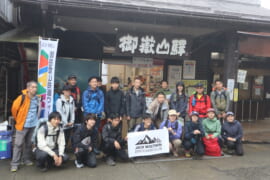 「JACK WOLFSKIN DISCOVERY CLUB 2023 VOL.03」の集合写真