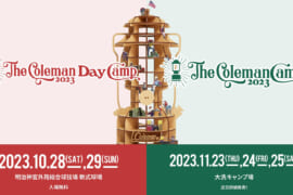 The Coleman Day Camp 2023」&「The Coleman Camp 2023」のビジュアル