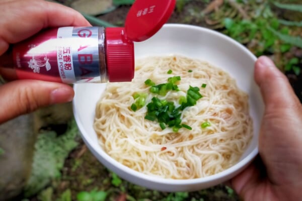 麺線と五香粉