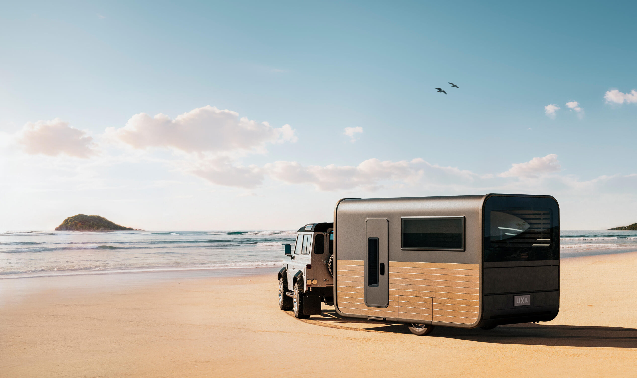 キャンピングトレーラー はじめまして、代理出品です！今流行りのソロ