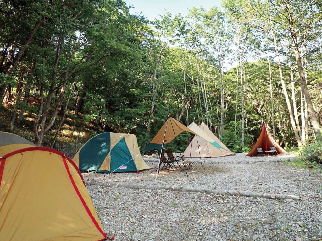 県立赤城公園キャンプ場のグループサイト