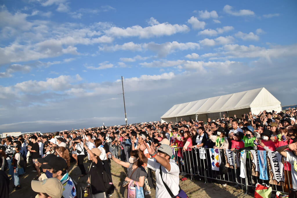 大洗海上花火大会 ふるさと納税フェスティバルのオーディエンス