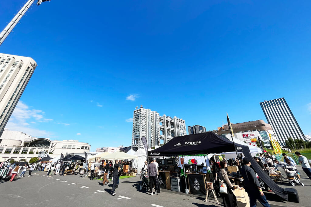 TOKYO OUTDOOR MARKET 2023の出展ブース