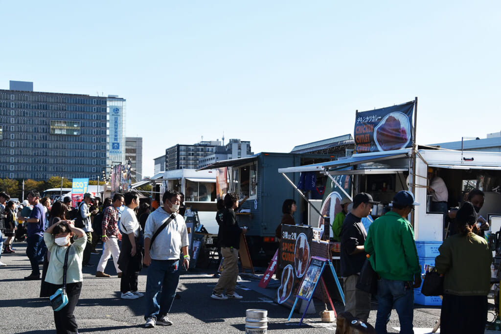 TOKYO OUTDOOR MARKET 2023のカレーのキッチンカー