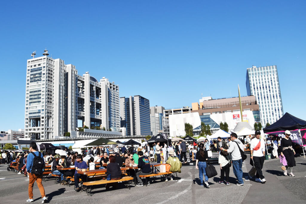 TOKYO OUTDOOR MARKET 2023のグルメエリア