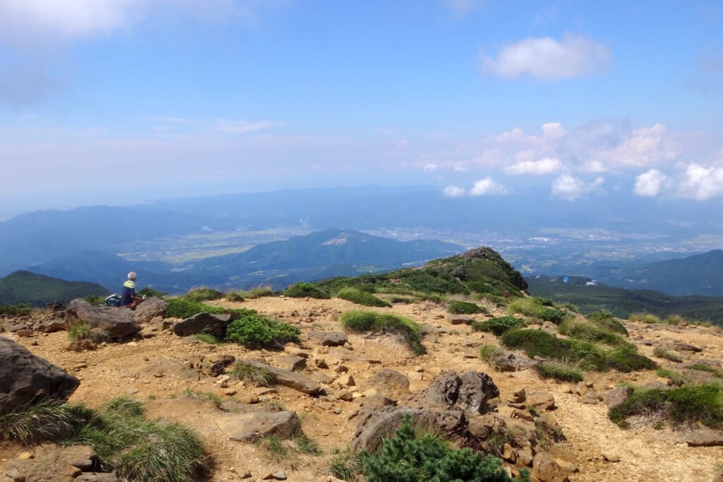 熊野岳山頂