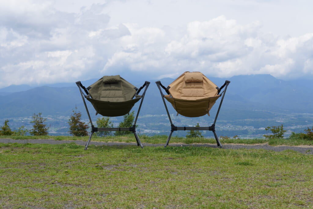 まるでハンモックのような心地よさ！ まったり時間におすすめの2WAY 