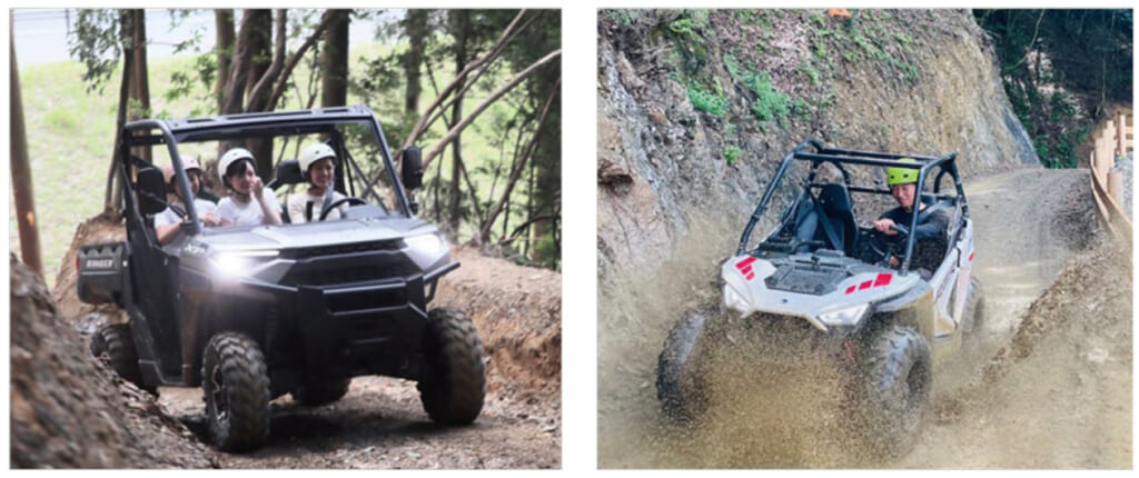 ポラリスRANGER XP1000TRとRZR200EFI