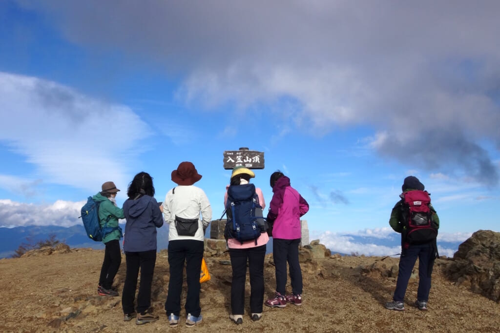 入笠山山頂