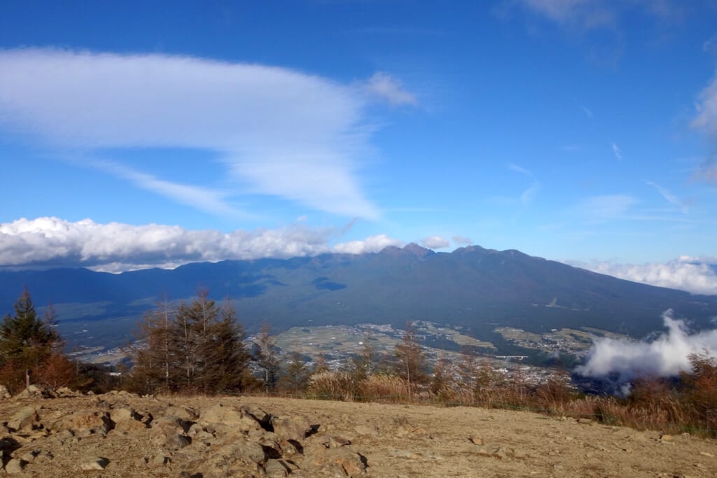 入笠山山頂からの八ヶ岳