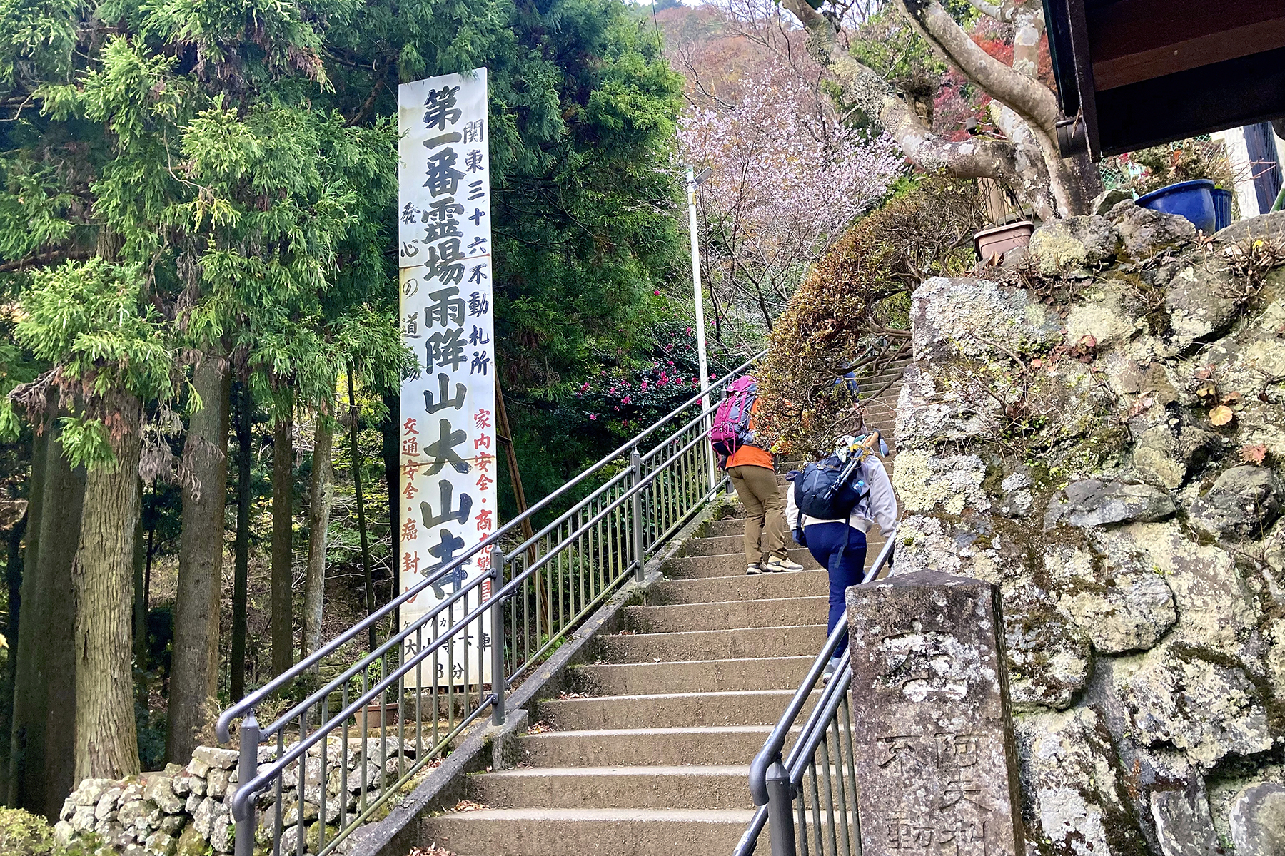 大山登山道