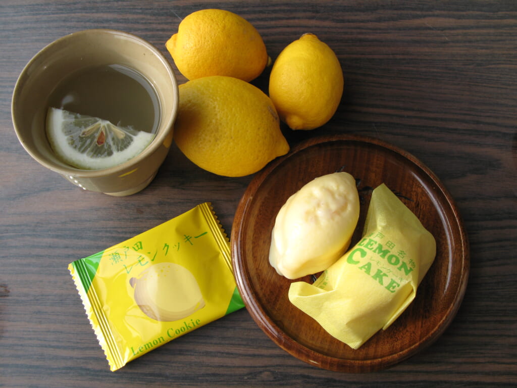 生口島　レモンケーキなどレモン製品