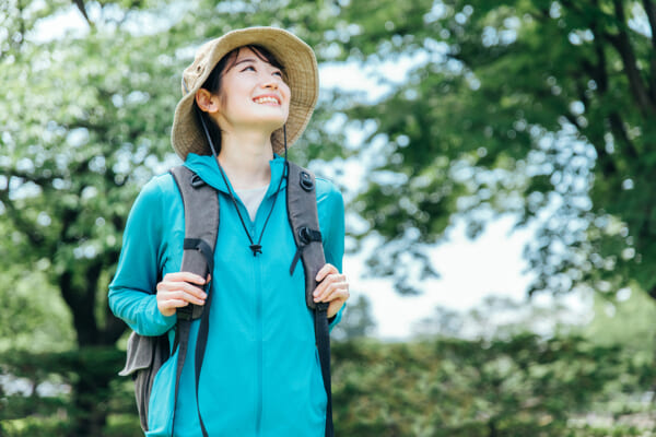 登山女性