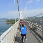 来島海峡と来島海峡大橋