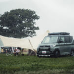 【画像】選んだのは「三菱・デリカミニ」！　自作ベットで「車中泊」もこなす「キャンプ女子」 〜 画像1
