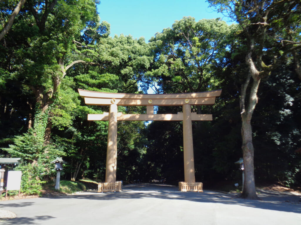 明治神宮　一の鳥居