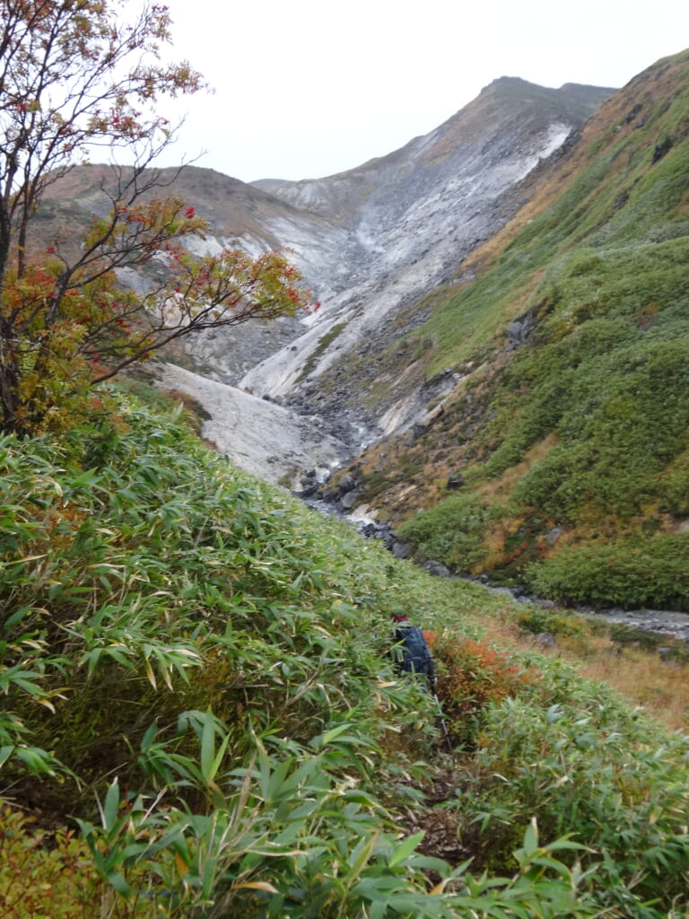 硫黄取りの湯　下流