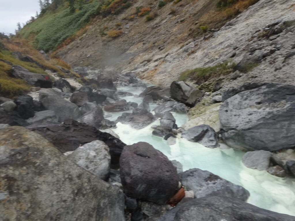 硫黄取りの湯