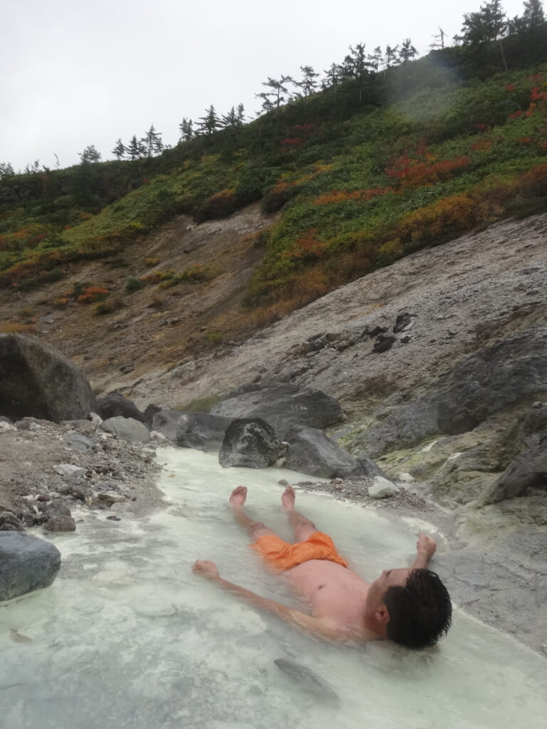 硫黄取りの湯