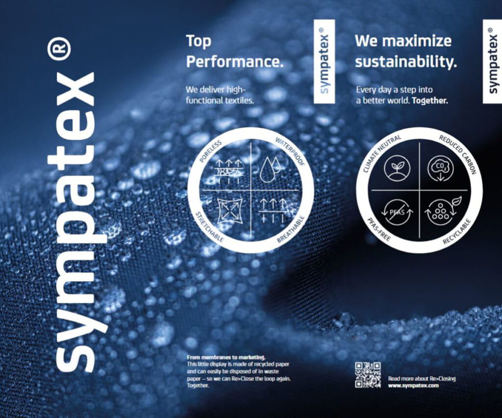 SYMPATEX®の3レイヤー素材