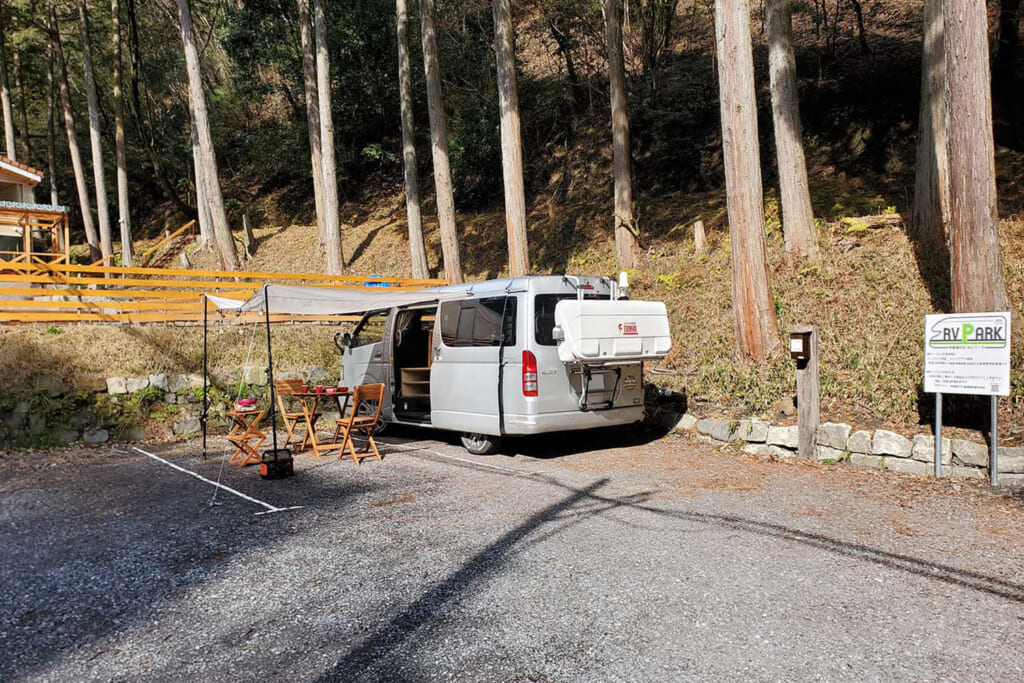 車中泊できるRVパーク