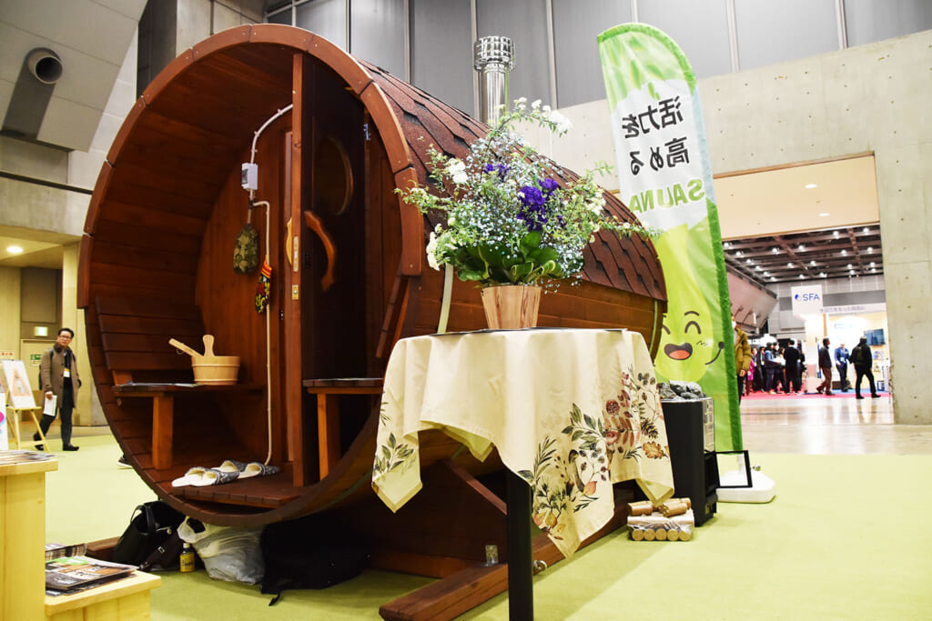 自然サウナのMARU SAUNA 2.8m