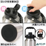 【画像】1.9Lの氷が機能的に持ち運べる！　VASTLANDから「アイスコンテナ1.9L」が新登場 〜 画像1