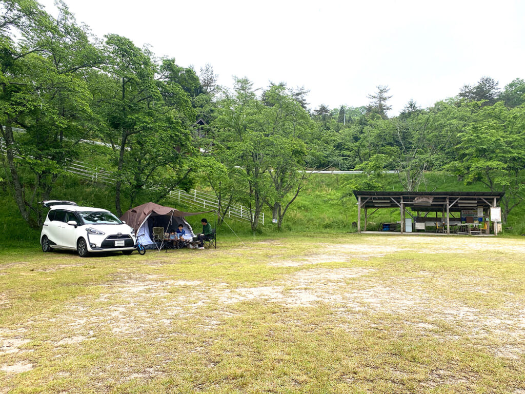 島根県安来市のキャンプ場