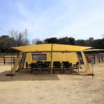 【画像】懐かしのテントがキャプテンスタッグより復刻！　ゆったり過ごせる大型テント「ビバレースクリーンツールームロッジ540UV」が新登場 〜 画像1
