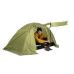 【画像】ひとり時間を大切にしたいソロキャンプにおすすめ！　ワークマンのヨコ型ドームテントの居住空間が開放的 〜 画像1