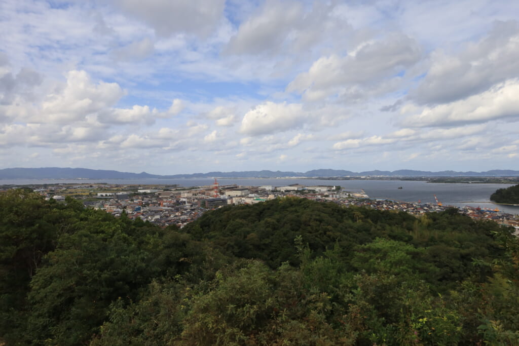 世界平からの中海・島根半島