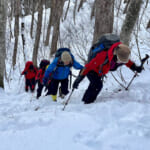 谷川岳の雪山登山スクール