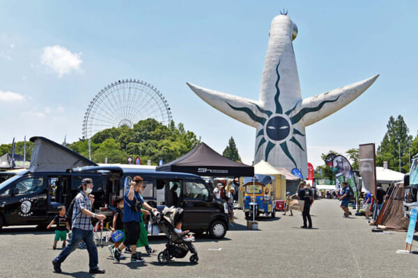MOTOR CAMP EXPOの様子