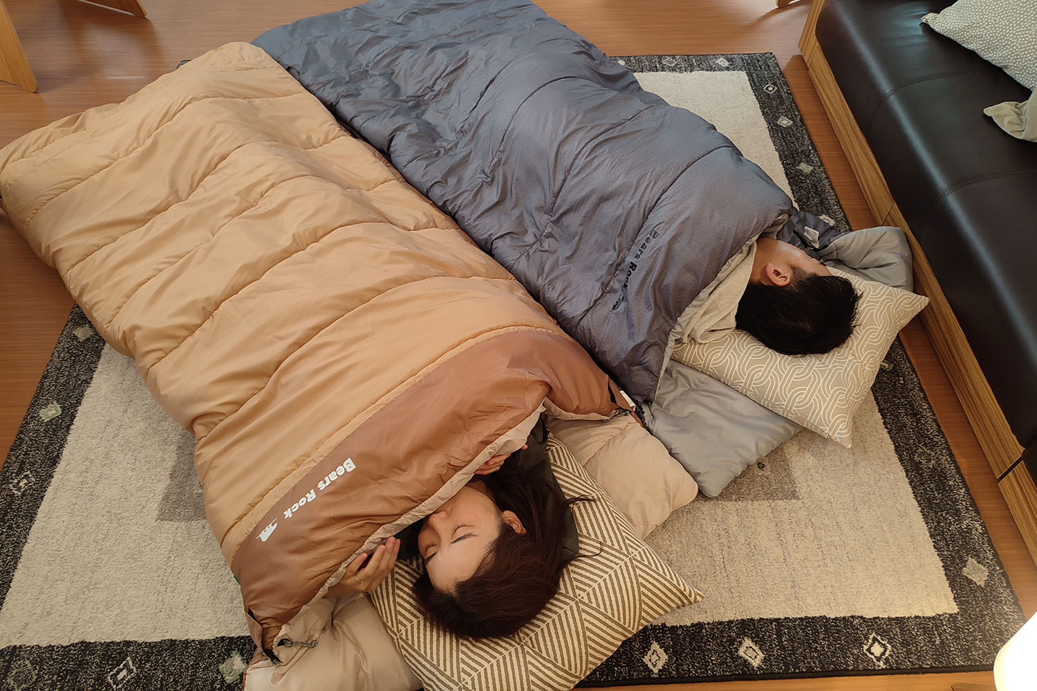 ファスナーの噛み込みを改良! 使いやすくなった「布団」×「寝袋 ファスナーの噛み込みを改良! 使いやすくなった「布団」×「寝袋